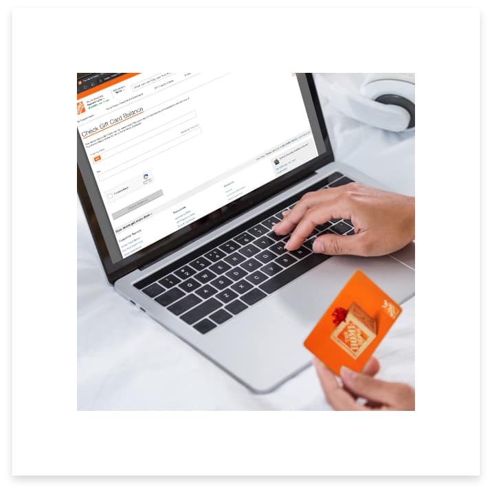 Home depot e-gift card discount