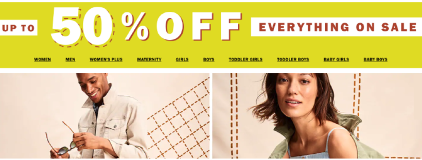 Avail up to 50% off on all the products