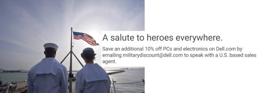 dell military discounts