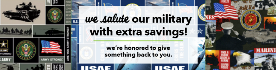 joann military discount