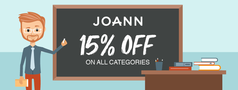 joann teacher discount