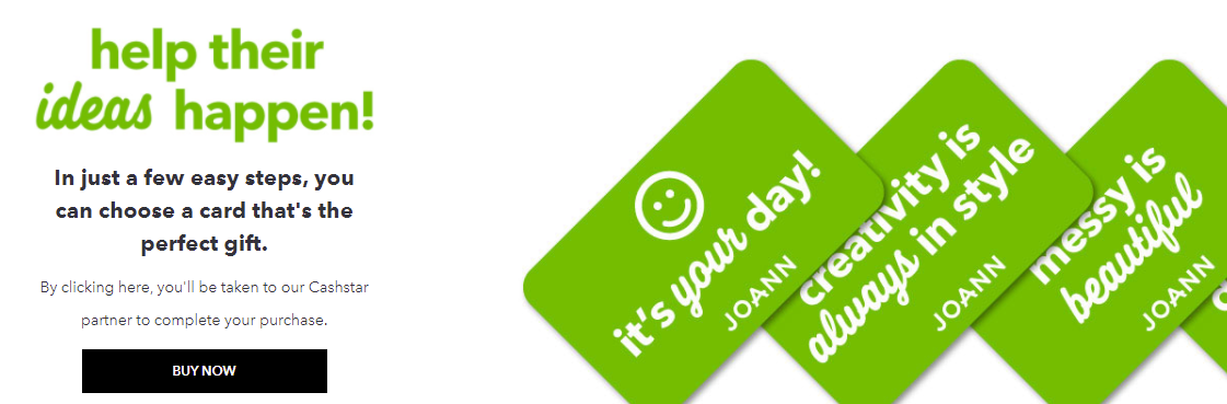 joann gift cards