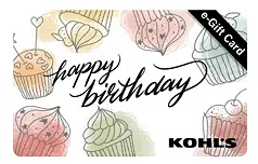 Kohl's Birthday Gift Card