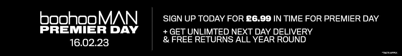 boohooman premier day