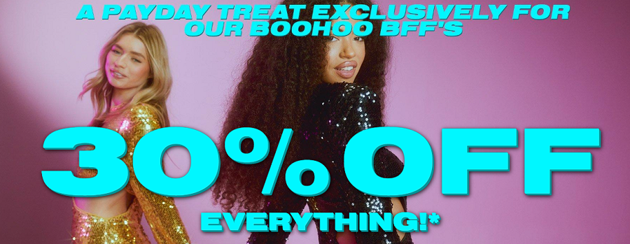 Boohoo Cyber sale