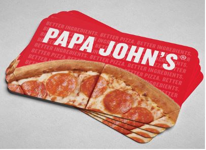 Papa John's Gift card