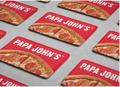Papa John's Gift card