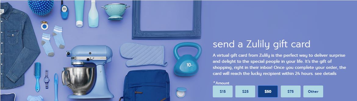 Zulily Gift Card