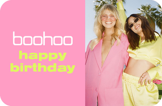 Boohoo birthday gift card